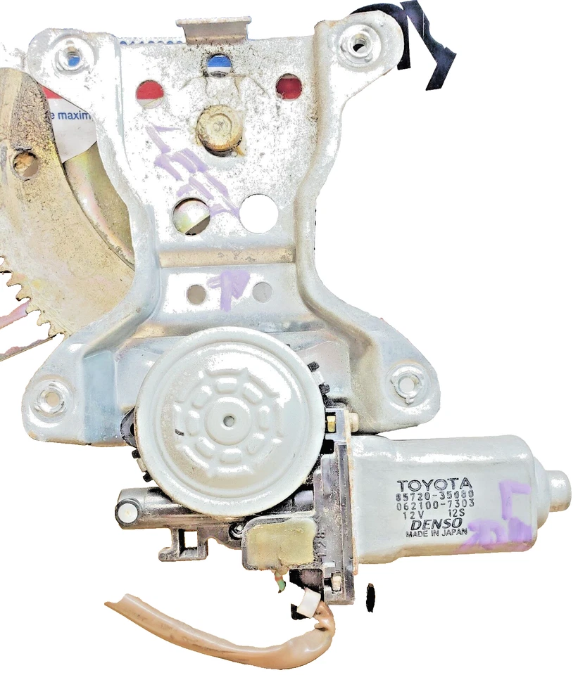 Motor y regulador ventana conductor trasero izquierdo Toyota 4Runner 1996-2002 85720-35080 Foto 2 de 4