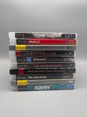 10x Sony Playstation 3 PS3 Spiele Spielesammlung Konvolut Sammlung Action USK 18