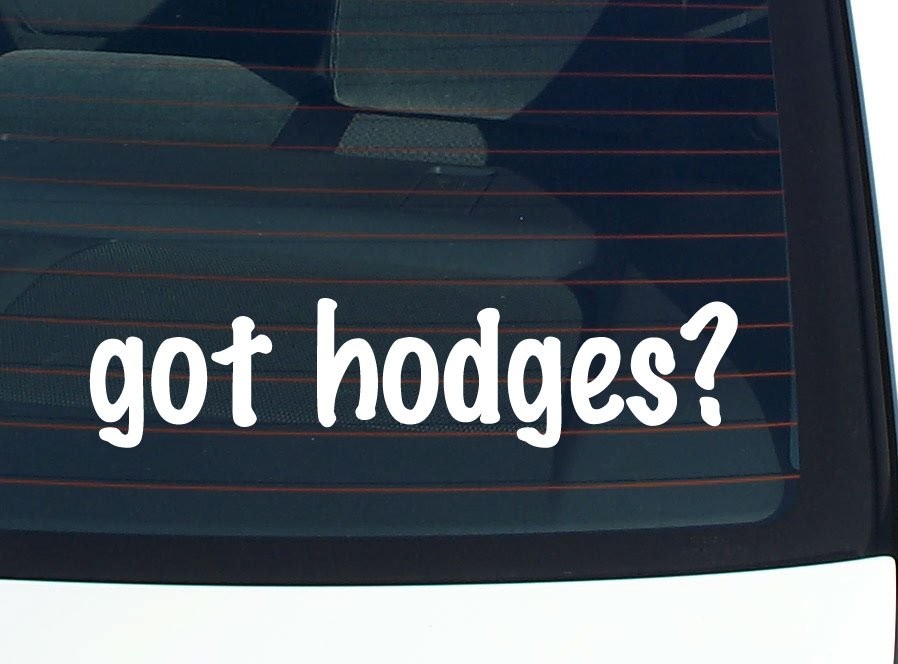 Got Hodges Funny Last Name Car Decal Bumper Sticker Vinyl Window Pride