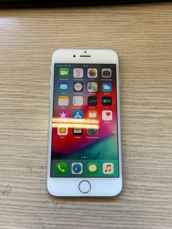Apple iPhone 6 16GB BIANCO FUNZIONANTE SBLOCCATO COLLEZIONE IOS 12.5 SMARTPHONE - Immagine 4 di 4