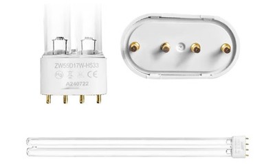 Earthtec 55 Watts Light Bulb, Lamp Replacement 2G11 Base-4 Pin Fits for Aqua