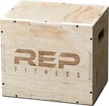 Plyometric Wood Jump Box  Crossfit  Strength Training  12 to 30" Range of Woo