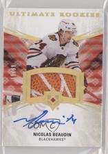 2020-21 Ultimate Collection Rookies 19/99 Tier 1 Nicolas Beaudin Patch Auto 0k5d