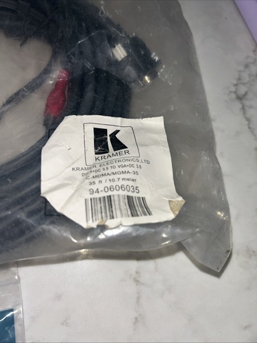 Kramer Electronic Leads Job Lot HDMI VGA+AUDIO CABLE 19 Pin Single Link DVI+DC - Afbeelding 9 van 21