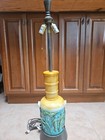 Antique Vintage Rare Saca Sesto Fiorentino 1950 Italian Maiolica Lamp — photo 6
