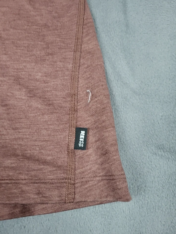 REI кооператив четверть молнии женщин большой красный легкий открытый эластичной Gorpcore ходьбы - Изображение 2 из 4