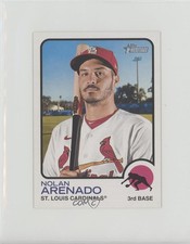 2022 Topps Heritage Oversized Base 1973 Topps /1000 Nolan Arenado #OB-NA s5j