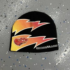 Vintage Cars Lightning McQueen Beanie youth Medium/large 8-12 