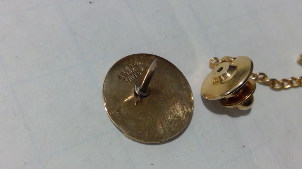 PIN ORIGINAL ORO 10K VINTAGE BUICK SALESMAN PROFESIONAL SALESMASTER ¡RARO!!! Foto 4 de 4