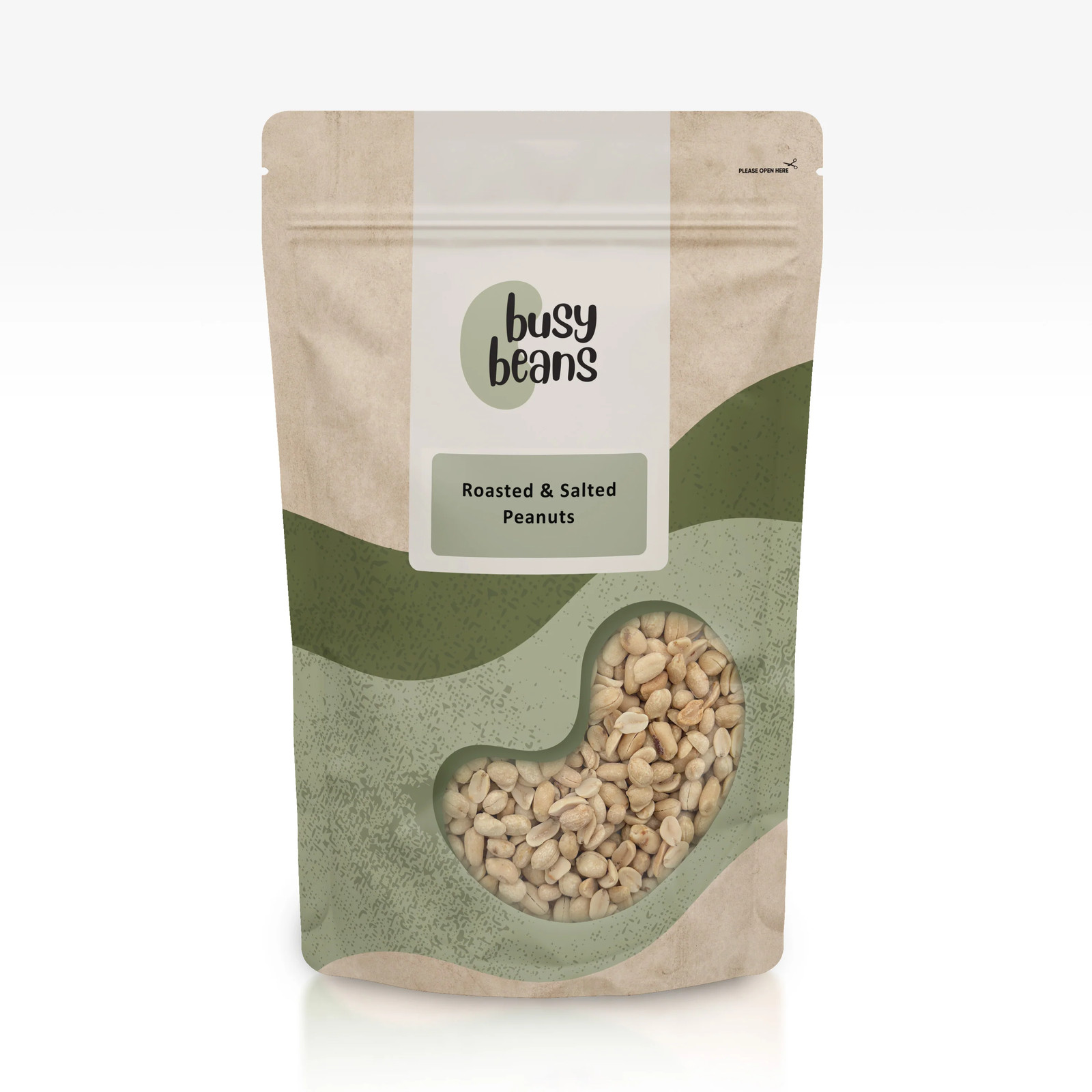 Roasted & Salted Peanuts (1kg) | Crunchy Snack | High Protein