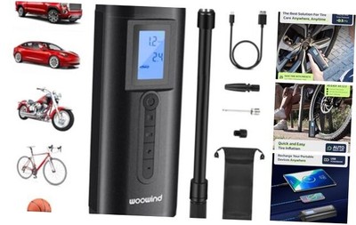  AP2-P Tire Inflator Portable Air Compressor 150PSI Air Pump for Car Tires, 