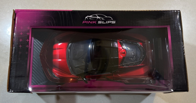 NEW 2025 Pink Slips 2023 CORVETTE C8 LIBERTY WALK 1/24 Scale READ