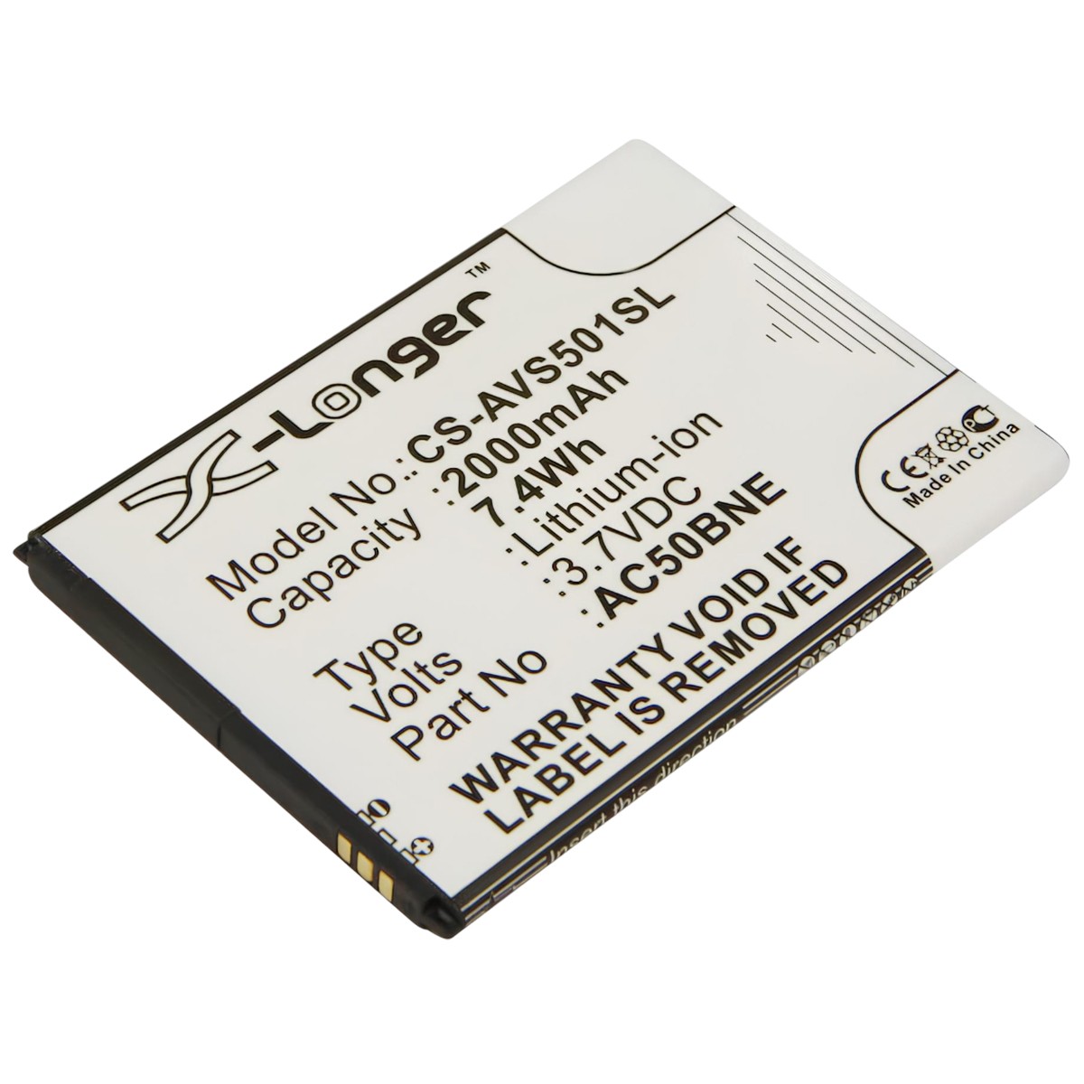 Batterie Archos 50b Neon résout les coupures de votre mobile AC50BNE