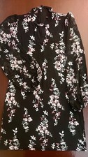 White House Black Market-WHBM Delilah Chiffon Dress NWT Keyhole Neck L