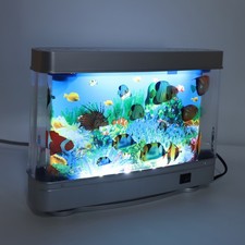 Artificial Aquarium Lamp LED Light Compact Fake Fish Tank Aquarium Decorati UUOK