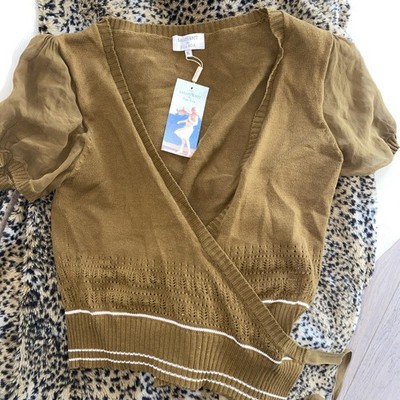 Tolle Neue Wickel Strickjacke Von Salon Knit By Noa Noa. Neu!