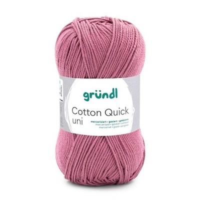 GRÜNDL WOLLE COTTON QUICK UNI 50G ALTROSA 100G/5,98 Euro