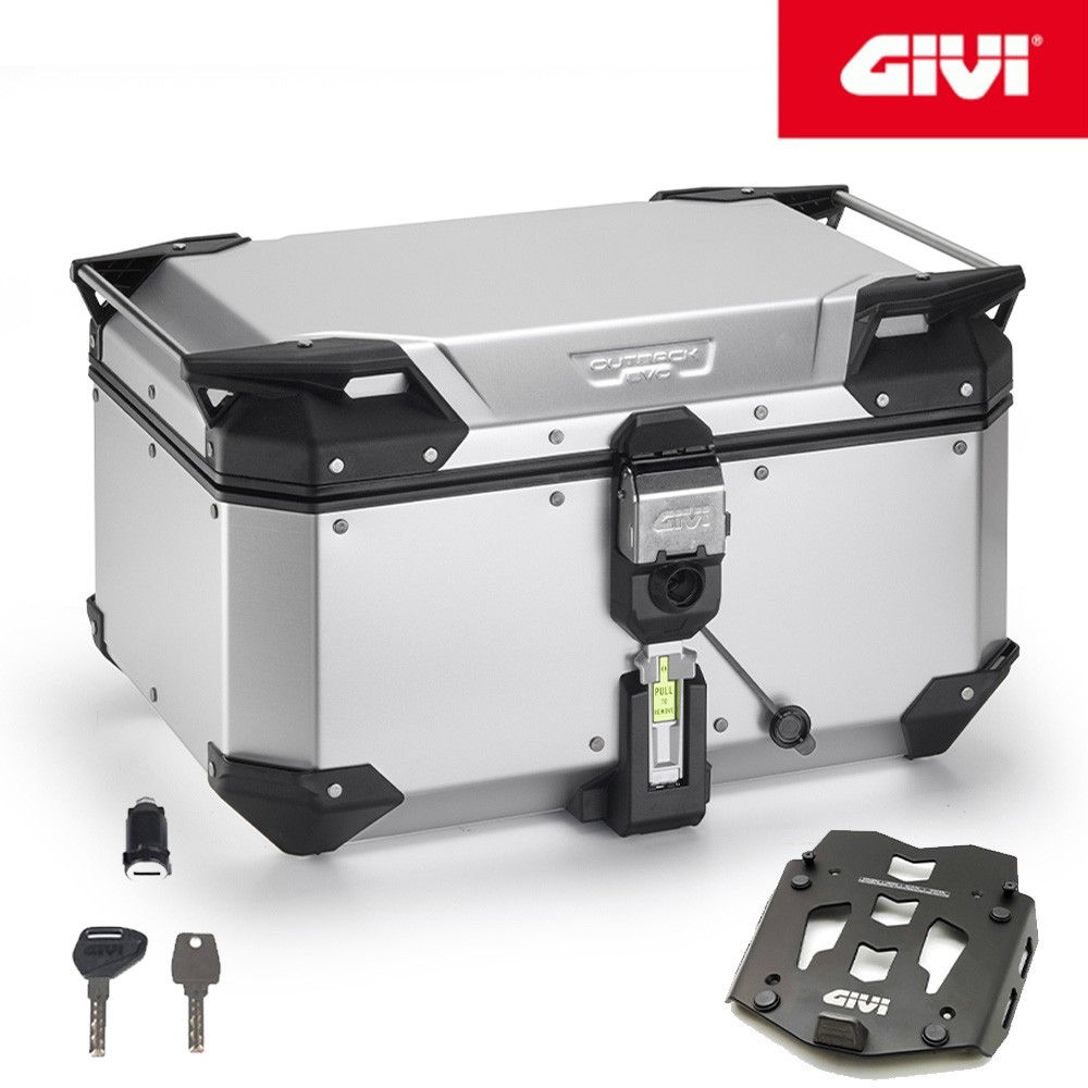 VALIGIA [GIVI] TREKKER EVO 58LT + PIASTRA KTM 1290 SUPER ADVENTURE R 2024