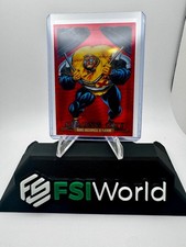 2024 Marvel Masterpieces '92 Platinum - STRONG GUY- #85 Red Prism /492