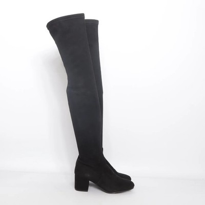 Steve Madden, Stiefel, Größe: 37, Schwarz, Leder, Damen #ee2