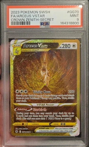 Arceus VSTAR GG PSA 9