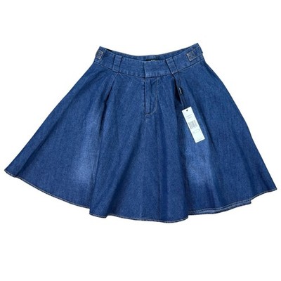 NWT ABS By Allen Schwartz Womans Dress Size 26 Denim Jean Pleated