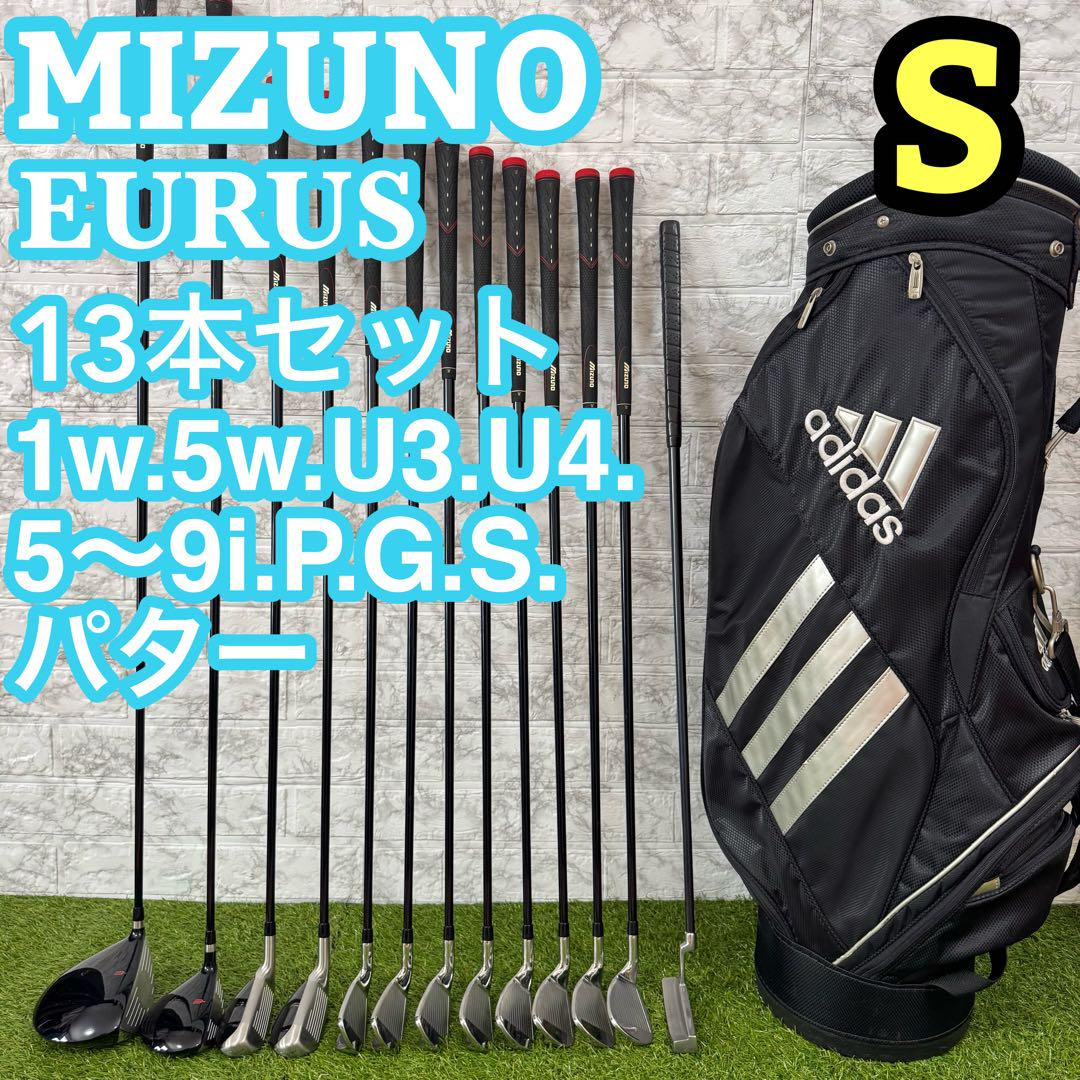 MIZUNO ミズノ JPX EURUS 13本 メンズ ゴルフセット Recommended For Beginners Mizuno Eurus Men'S Golf Set 13