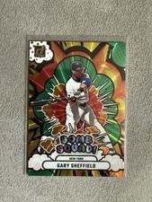 2025 Panini Donruss - Gary Sheffield #10 Bomb Squad Green Laser SP