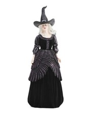 NEW Spooky Night Resin Witch Figurine Victorian Halloween Decor 18.5 in Gift