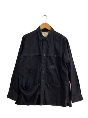 Snow Peak TAKIBI Light Denim Utility Shirt / M / Baumwolle / Schwarz