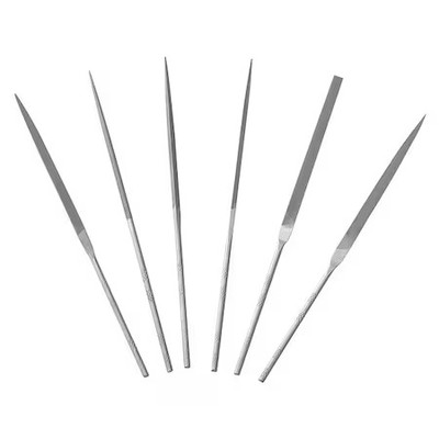 Westward 39Ce58 Needle File Set, American, 6 Pcs.