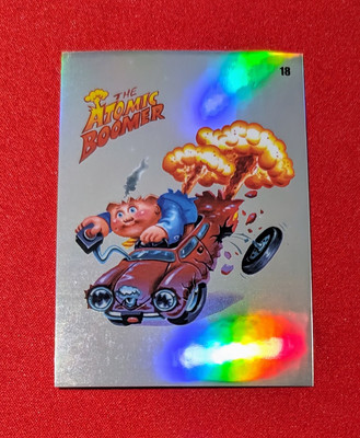  2024 Garbage Pail Kids Topps Chrome KHROME KRASHERS-THE ATOMIC BOOMER #18