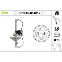 Valeo 851017 Fensterheber FüR Citroen C3 SC