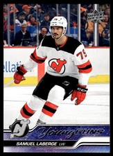 Samuel Laberge 2023-24 Upper Deck Young Guns #707 Rookie New Jersey Devils