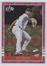 2019 Panini Donruss Highlights Pink Firework Sean Manaea #H3 2id