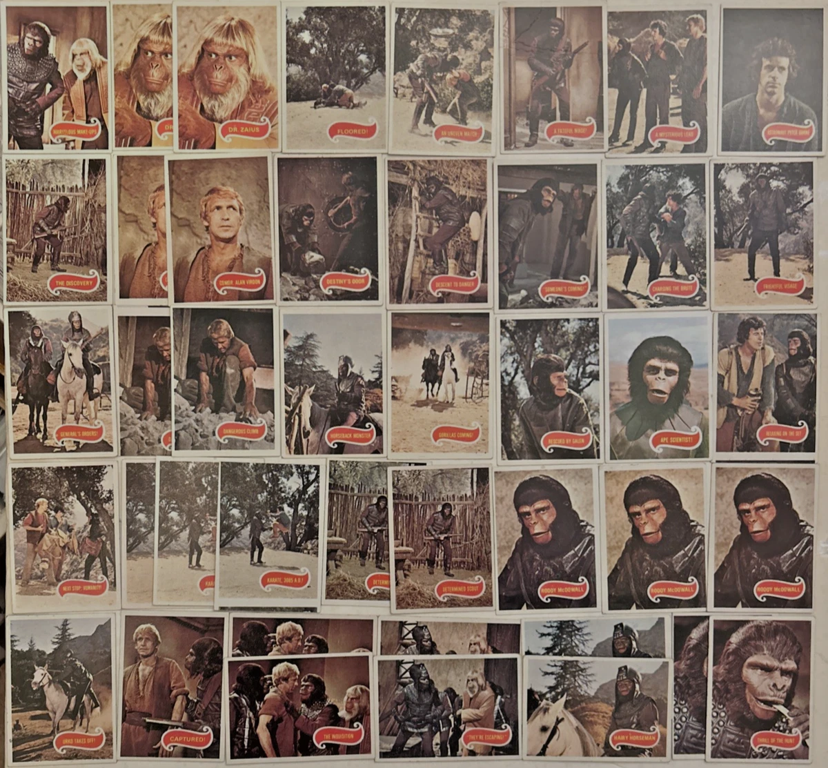 Planet of the Apes Topps Collectable Trading Card Sets for sale | eBay