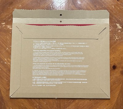 Artisan Hien Wine Red L XSOFT Imported Gaming Mousepad