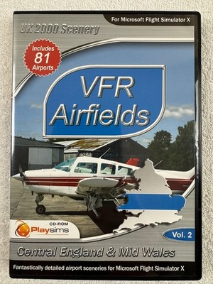 VFR Airfields Central England & Mid Wales - Vol. 2 - Windows PC - FSX