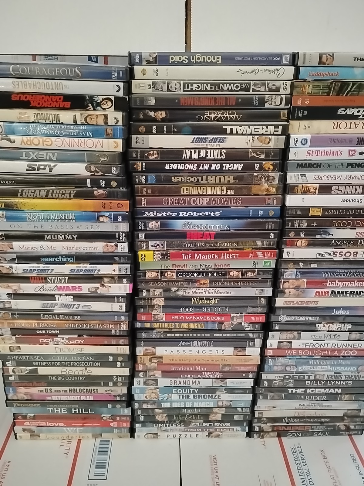 Lot of 120 vintage Estate Sale DVD Classic dvds! NO KIDS MOVIES Trl6#18