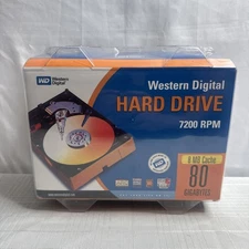Western Digital 80GB 7200RPM 3.5" Hard Drive IDE Ultra ATA/100 NEW SEALED