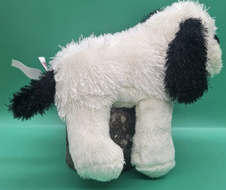 Ganz Webkinz Lil' Kinz B & W Cheeky Dog HS192 Plush Stuffed Animal W/ Code - Image 2 of 4