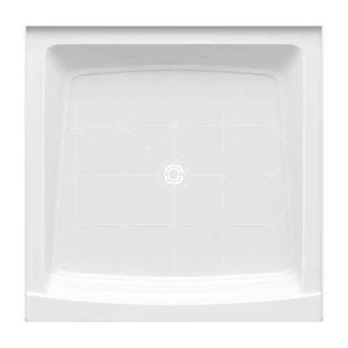 PROFLO PFSB3636 Morenci 36" x 36" Square Shower Base - White - Picture 3 of 7