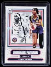 Rickea Jackson #8 2025 Donruss WNBA Los Angeles Sparks