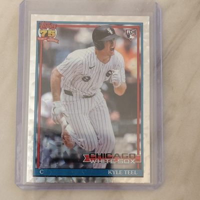 #ad Topps 2026 Series 1 Rookie Crackle Foilboard Kyle Teel White Sox T91 91 $2.00