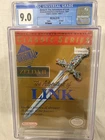Zelda II 1992 Classic Series Sealed, Graded CGC 9.0 sealed Grade A Nintendo NES