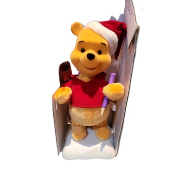 1996 Telco Disney Winnie The Pooh Animated Christmas Display Figure Vintage