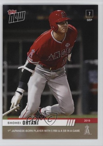 2019 Topps Now /467 Shohei Ohtani #809 6m7