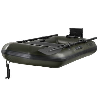 Fox 160 Green Boat with Air Deck 160x95cm - Boot Schlauchboot, Angelboot Karpfen