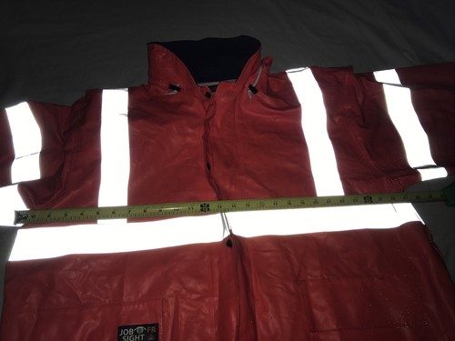 Tingley J44129 Eclipse Arc Flash Rain Jacket, Cat 2, Orange 2XL Defects - Picture 9 of 11