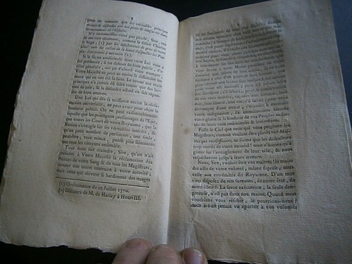 Roi Louis XV  1771 Arrété de la cour des comptes aides et finances de Normandie - Imagen 2 de 3